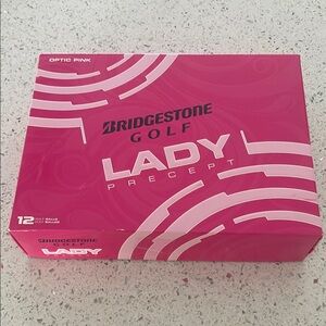 Bridgestone Golf Lady Precept Balls - Optic Pink